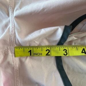 Light pink Lululemon speed shorts